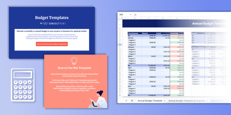 Business Budget Templates Consultport 3348