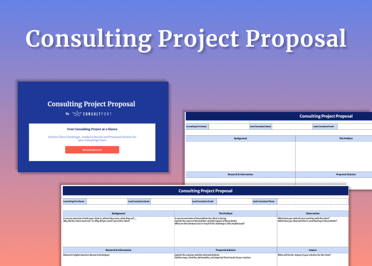 consulting project proposal