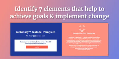 McKinsey 7S Model Template | Consultport