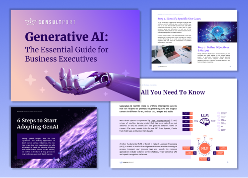 Generative AI: The Essential Guide for Business Executives | Consultport