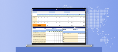 Sales review template